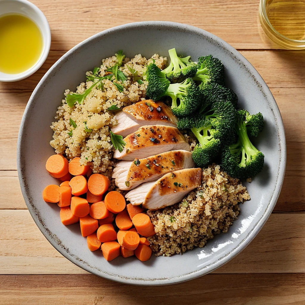Herbed Chicken Quinoa Bowl