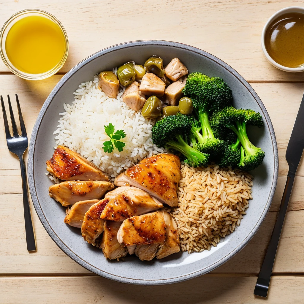 Bowl de poulet et riz