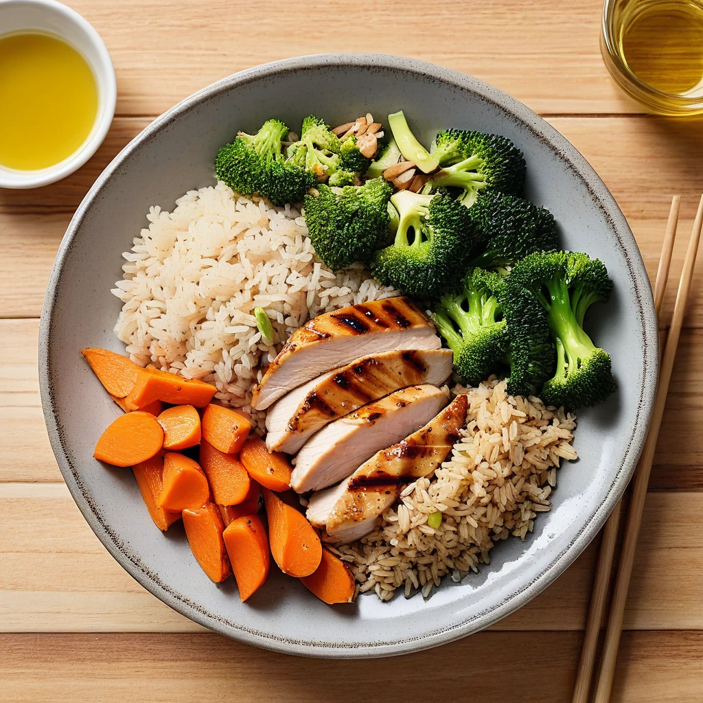 Grilled Chicken Rice Bowl