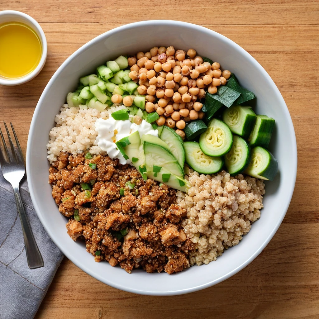 Turkey and Quinoa Buddha Bowl