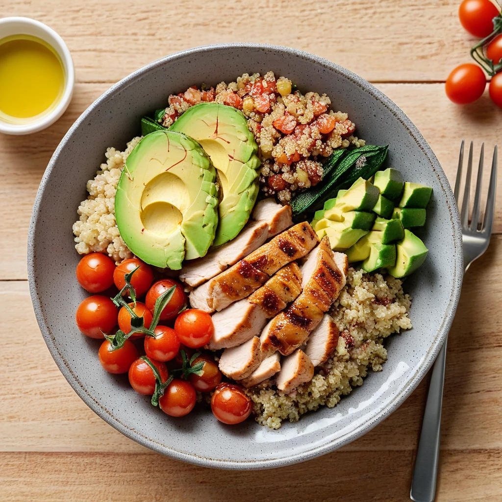 Quinoa Chicken Power Bowl