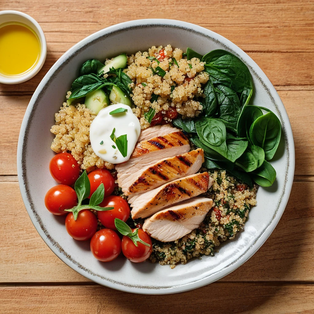 Savory Mediterranean Quinoa Bowl