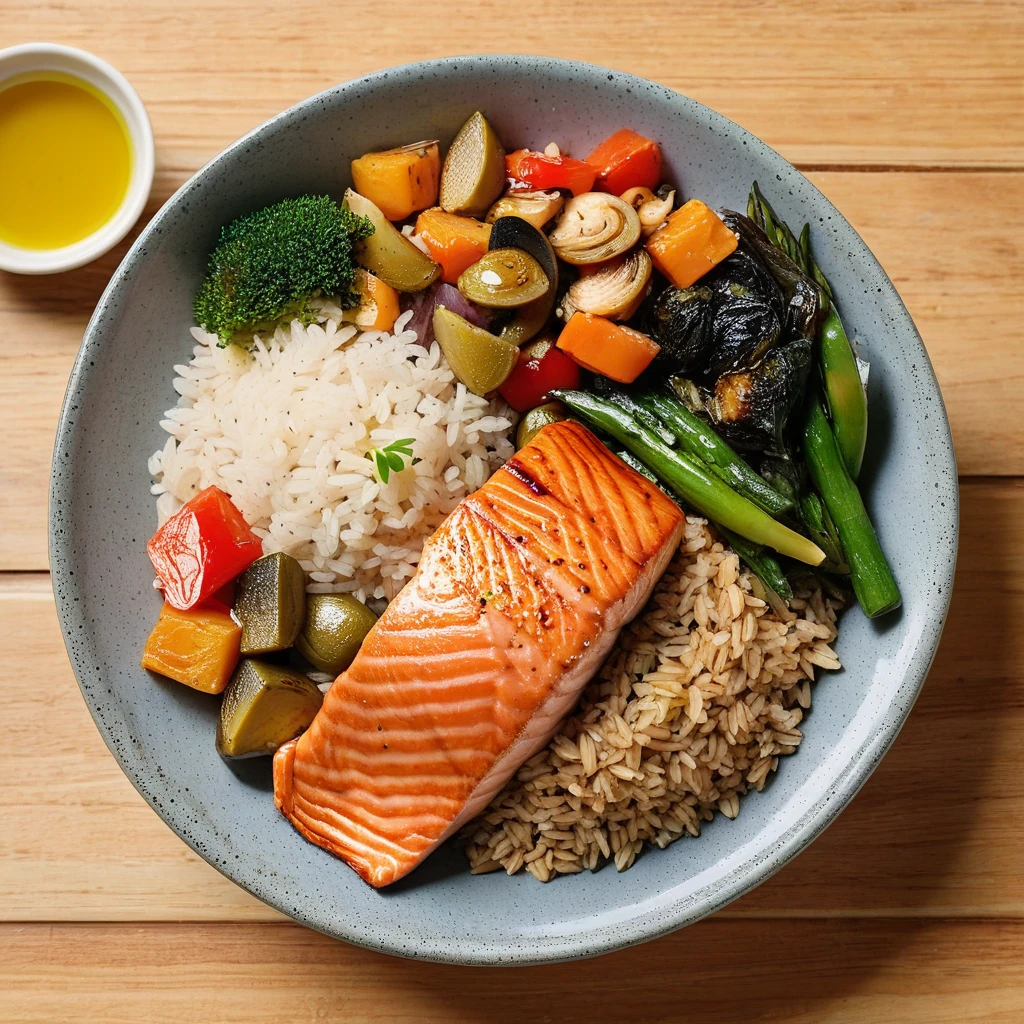 Sustainable Seafood Rice Bowl