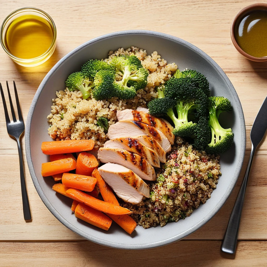 Grilled Chicken and Quinoa Bowl