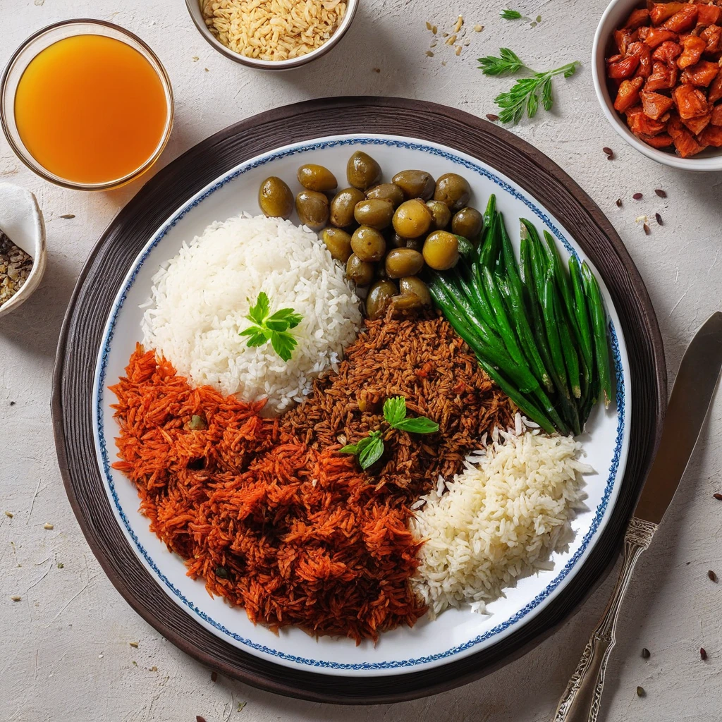 Mercimek Çorbası ve Tavuk Pilavı
