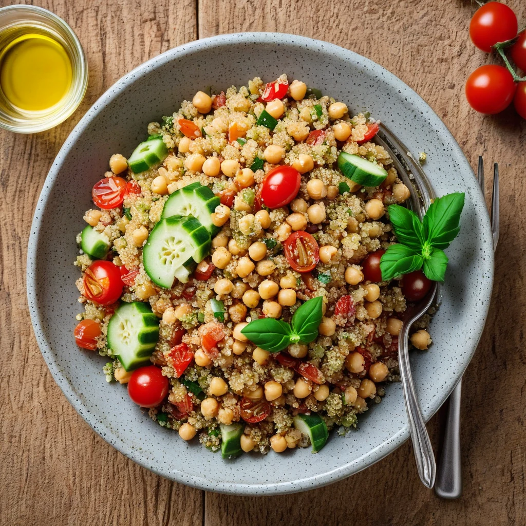 Organic Quinoa & Chickpea Salad