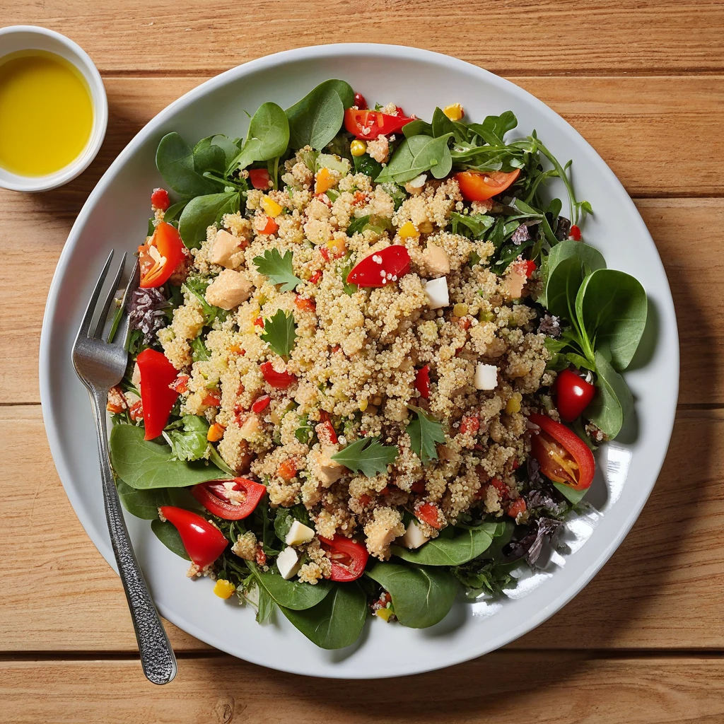 Quinoa and Chicken Salad