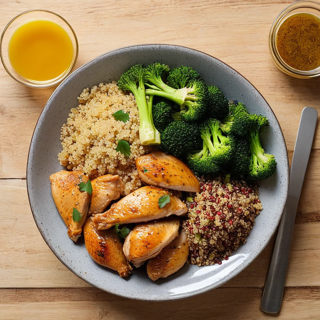 Bowl de poulet et quinoa