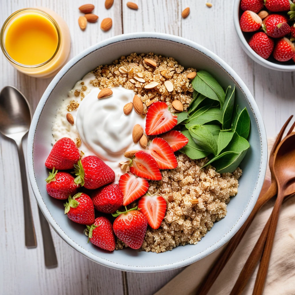 Protein-Packed Quinoa Breakfast Bowl
