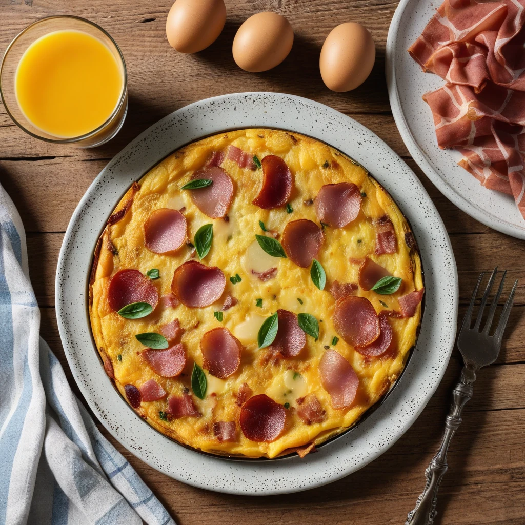 Frittata di Patate e Speck