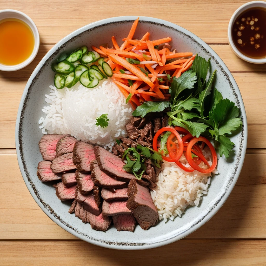 Vietnamese Beef Banh Mi Bowl