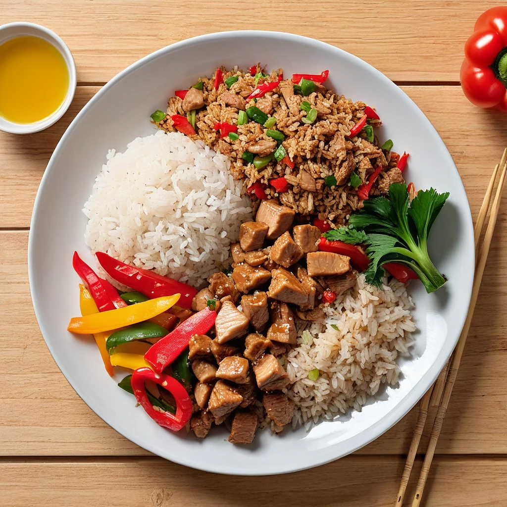 Turkey and Rice Stir-Fry