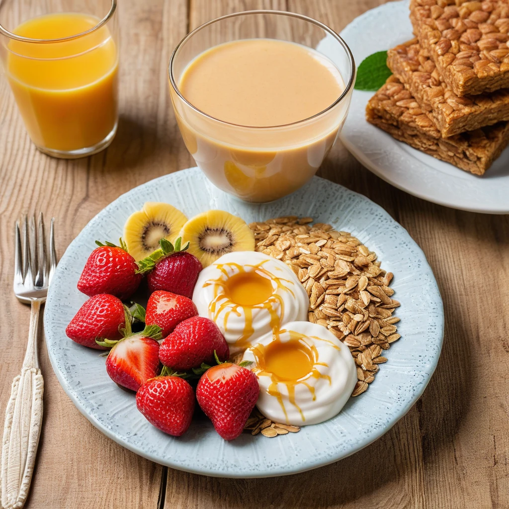 Gachas de Avena con Frutas y Miel