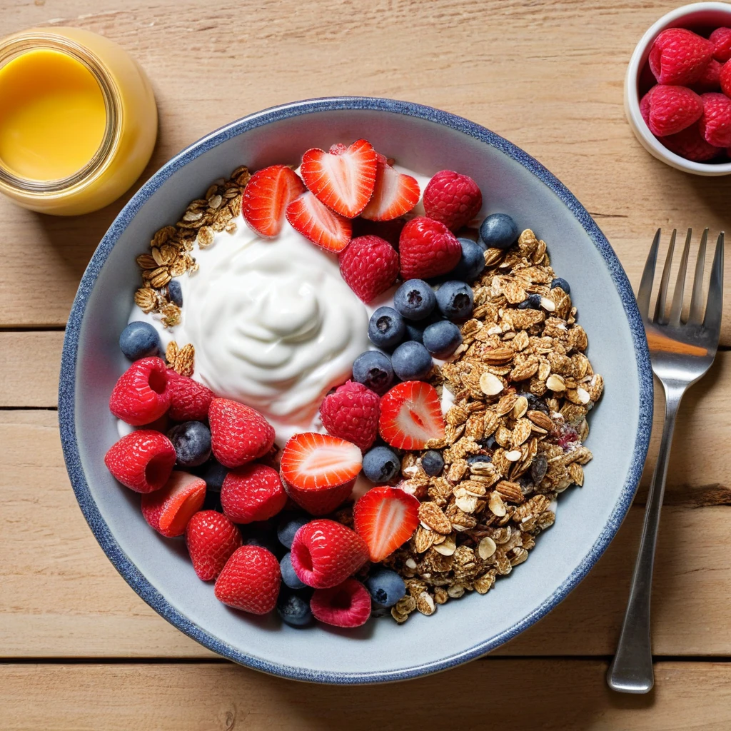 High-Protein Greek Yogurt Parfait