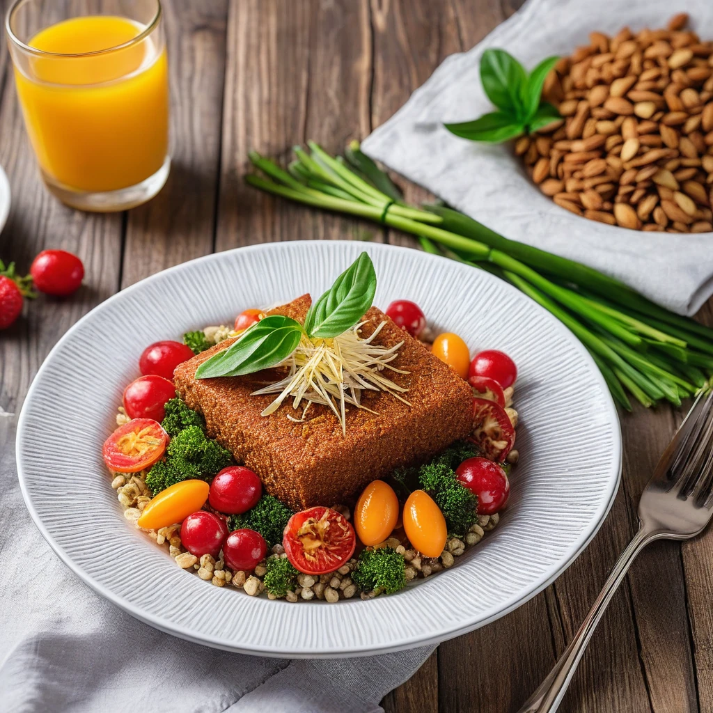 Курка з рисом та овочами