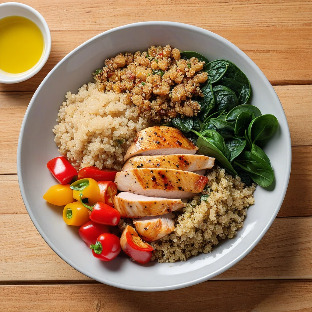 Quinoa Chicken Bowl