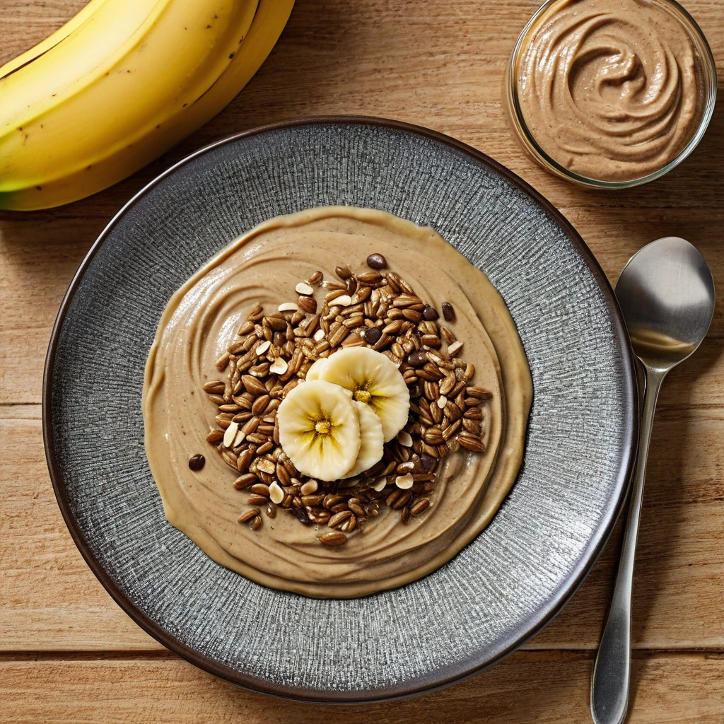 Banana with Sunflower Seed Butter