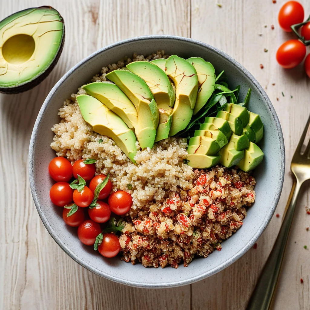 Savory Protein-Packed Quinoa Bowl
