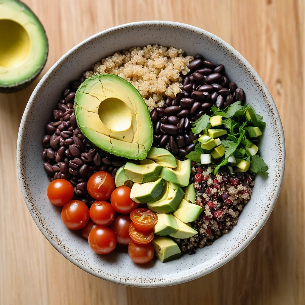 Quinoa and Black Bean Power Bowl