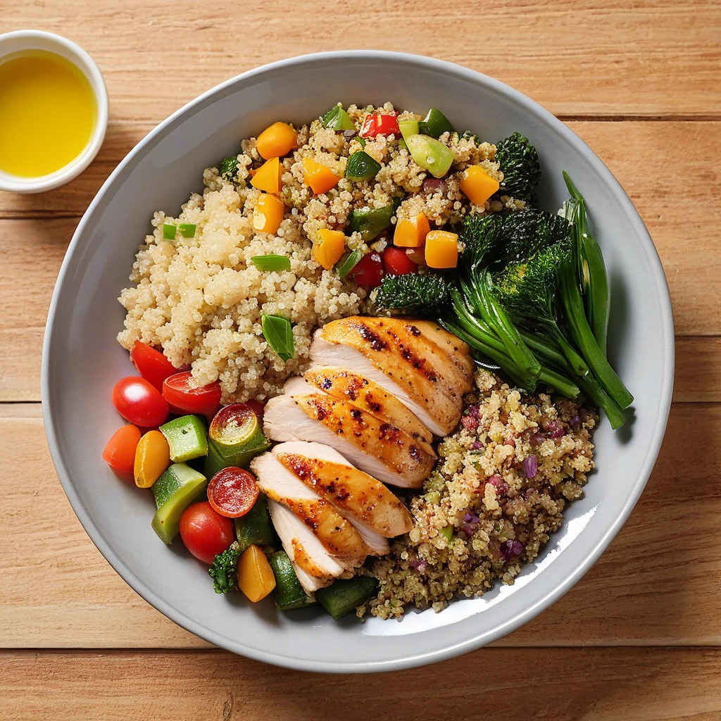 Savory Chicken and Quinoa Bowl